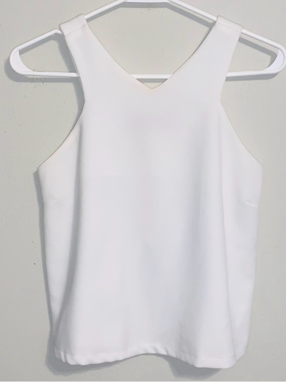 Boohoo White Crop Top